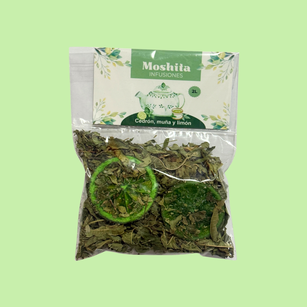 Cedrón, muña y limón